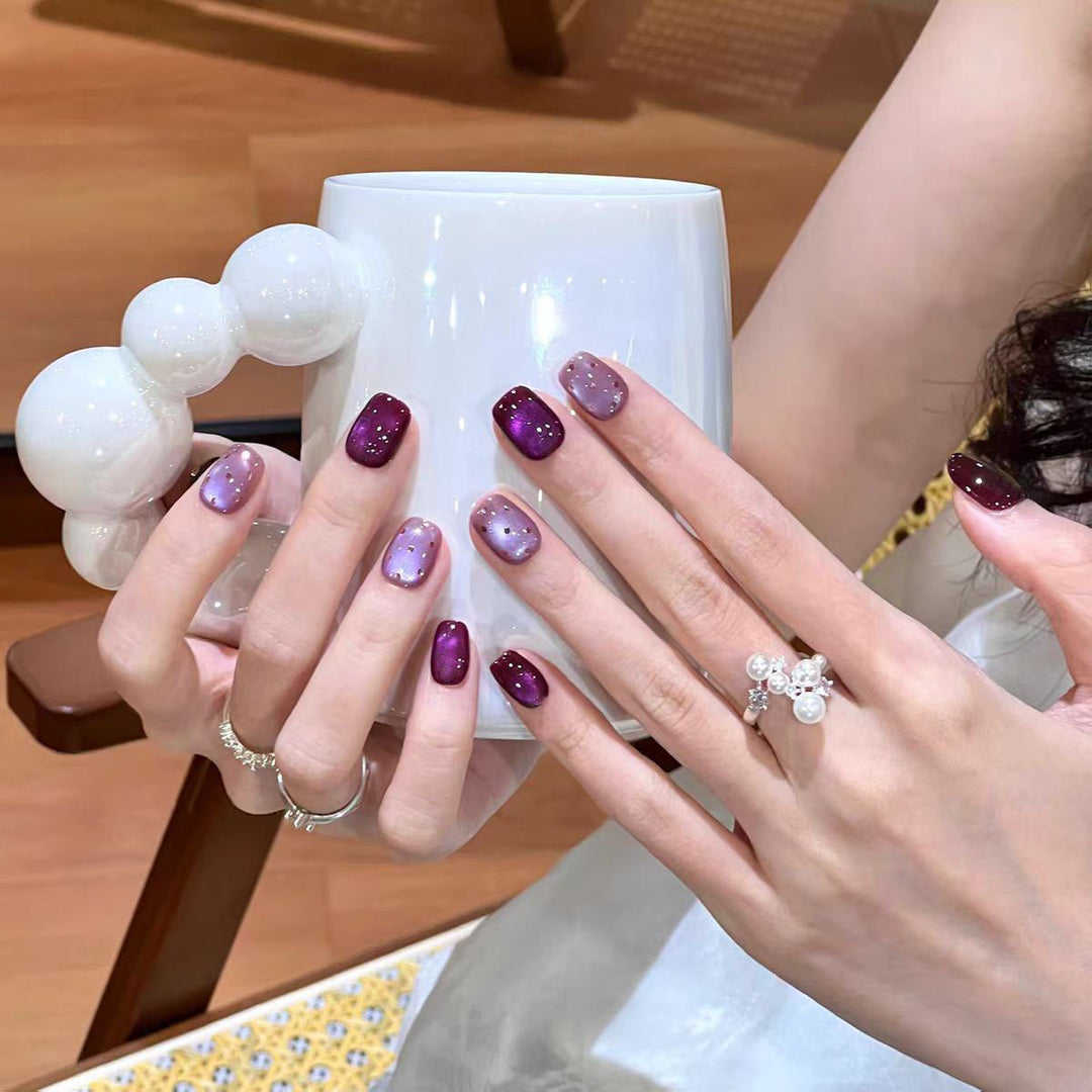 3D Decorative Press-On Nail Set Bowlift