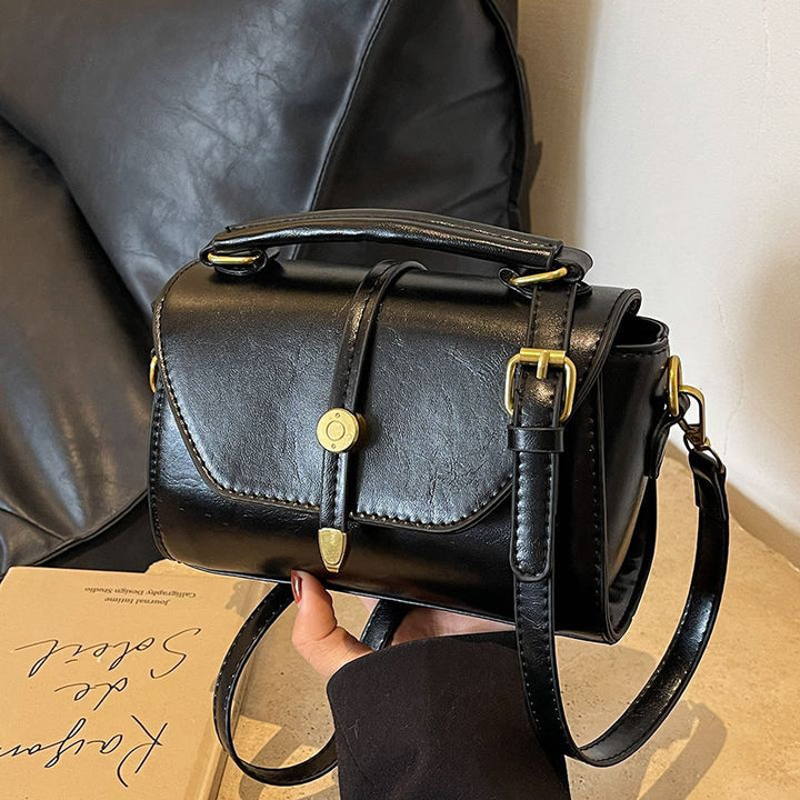 Chic Leather Crossbody Bowlift