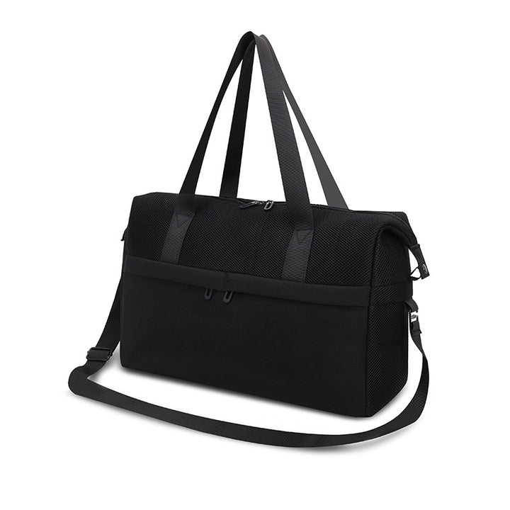 Sporty tote bag with breathable mesh material and multifunctional pockets Bowlift
