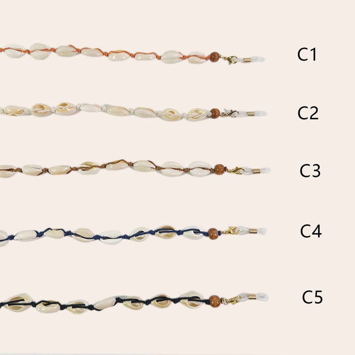 Shell Bead Eyewear Chain Bowlift