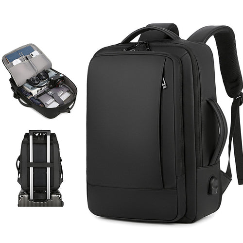 Elegant business backpack with intelligent storage and protective laptop compartment Bowlift