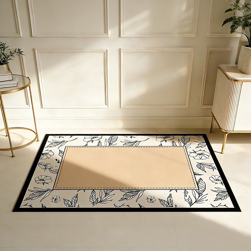 Floral Patterned Bathroom Mat Bowlift