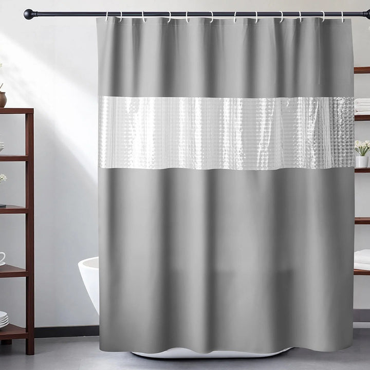 Premium Waterproof Shower Curtain Bowlift