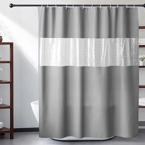 Premium Waterproof Shower Curtain Bowlift
