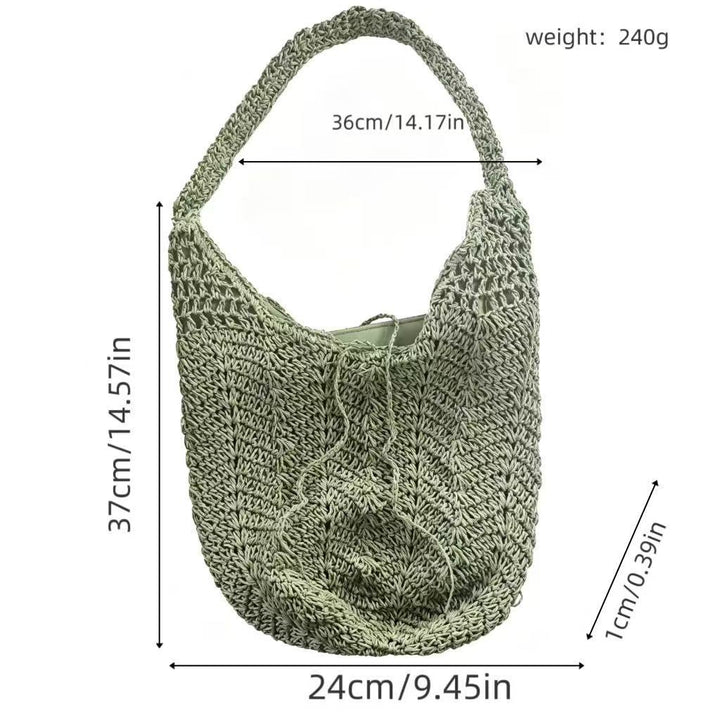 Handcrafted Macrame Shopper Bag Bowlift
