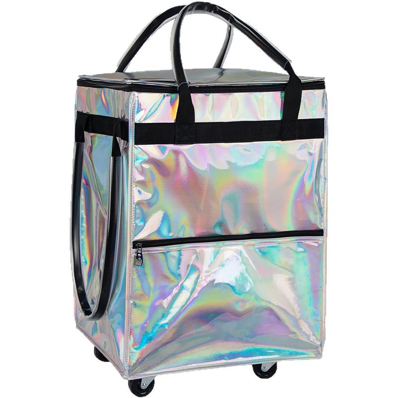 Insulated Rolling Cooler Tote Bowlift
