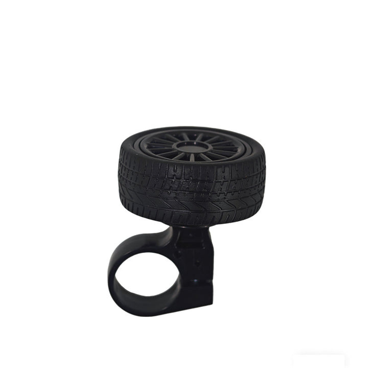 novelty wheel-shaped bicycle bell with adjustable handlebar clamp Bowlift