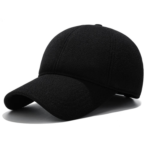 Women's Textured Wool Baseball Cap Bowlift