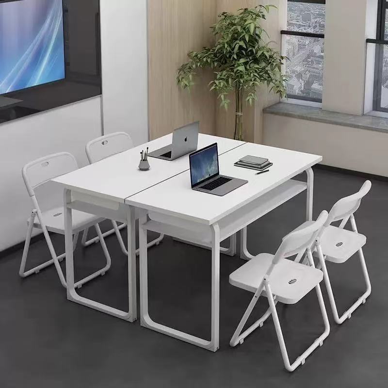 More modern conference table with integrated storage Bowlift
