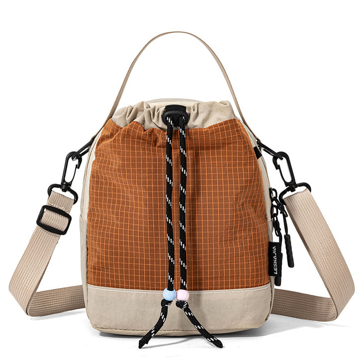 Lightweight Drawstring Mini Backpack Bowlift