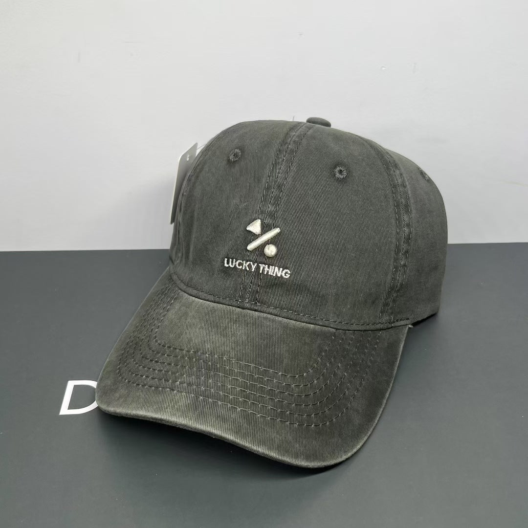 Men's Casual Unstructured Cotton Baseball Cap Bowlift