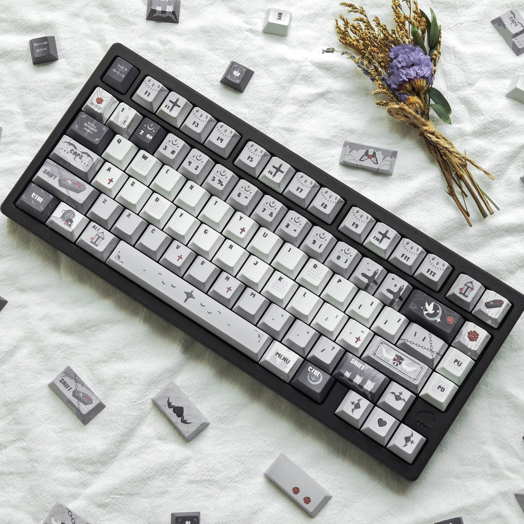 Artistic Keycap Mechanical Keyboard Bowlift