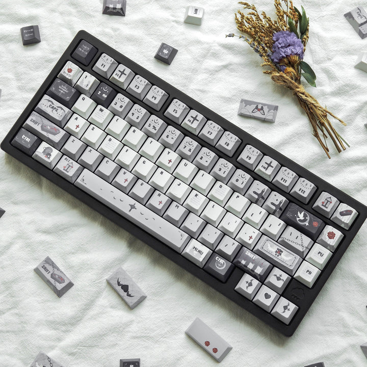 Artistic Keycap Mechanical Keyboard Bowlift