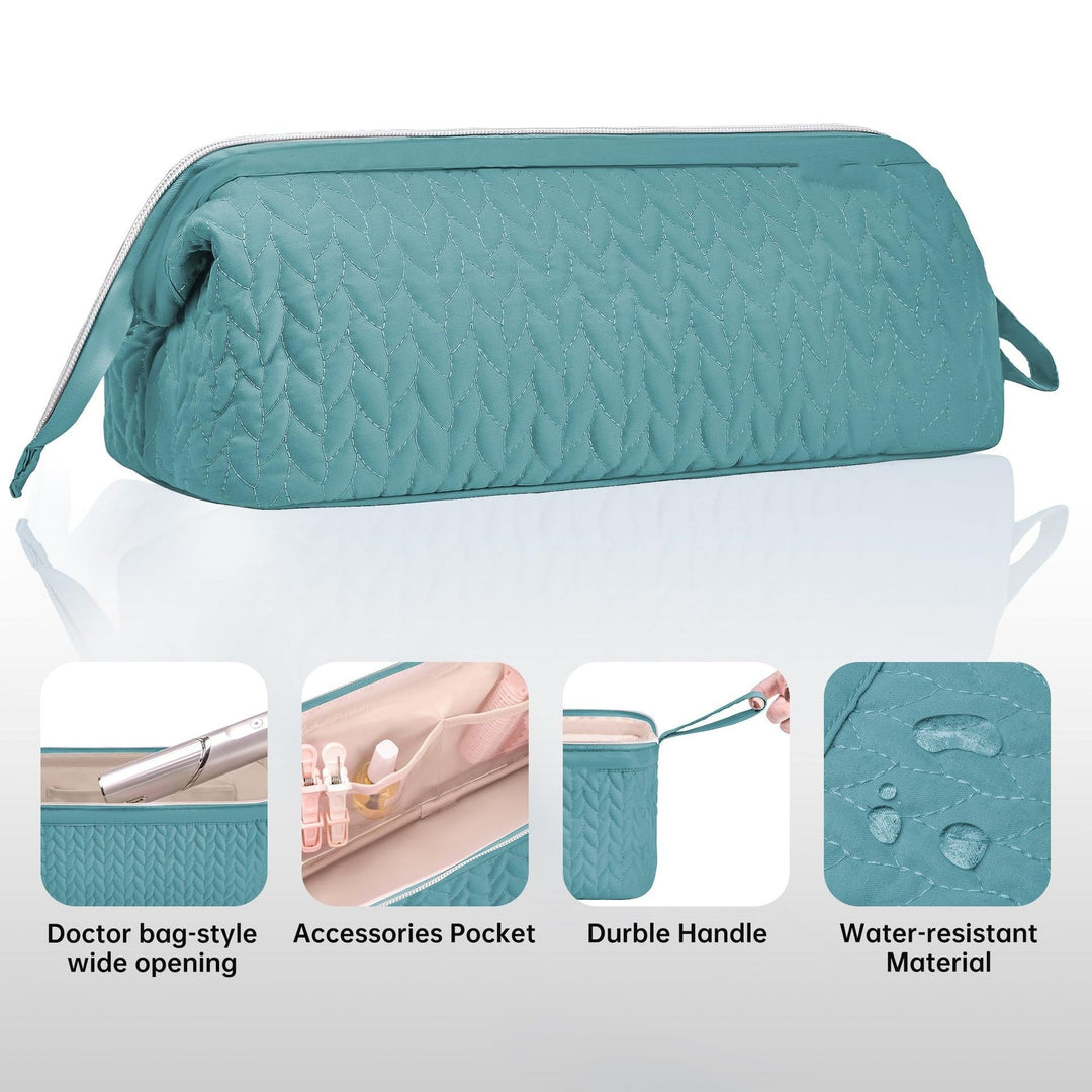 Cosmetic organizer with wide opening design Bowlift