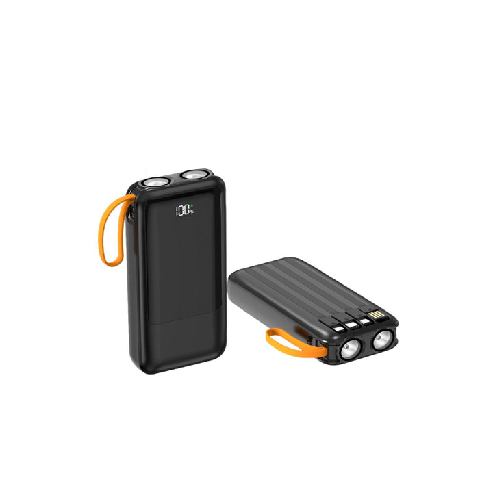 Portable power bank with LED display and intelligent fast charging function Bowlift