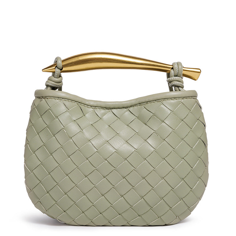 Stylish Woven Handbag Bowlift