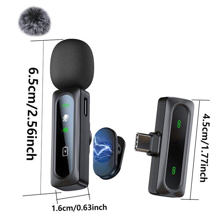Wireless Lavalier Microphone Bowlift