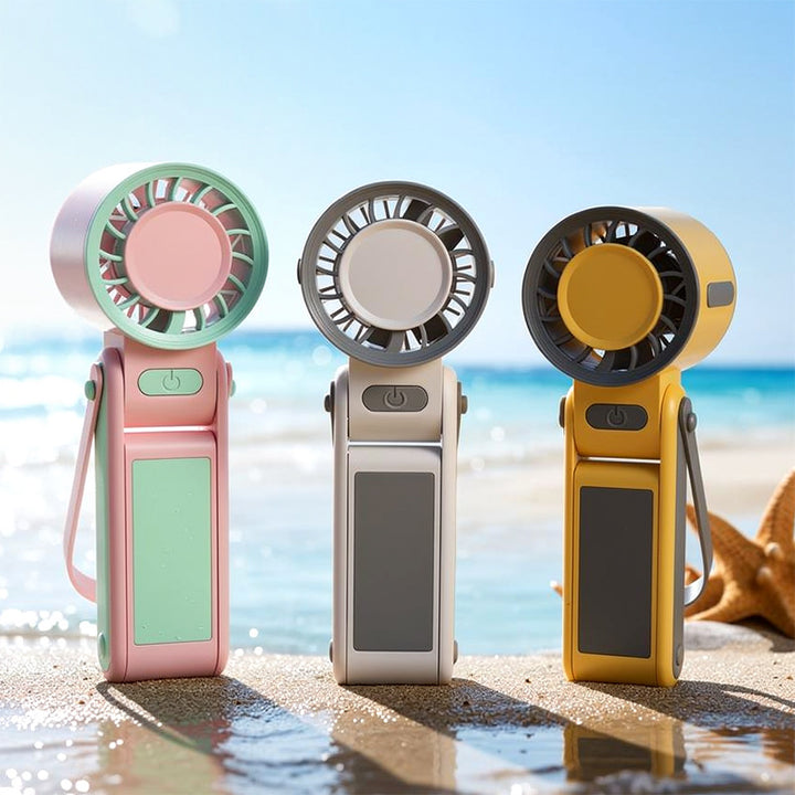 Portable Rechargeable Handheld Cooling Fan Bowlift