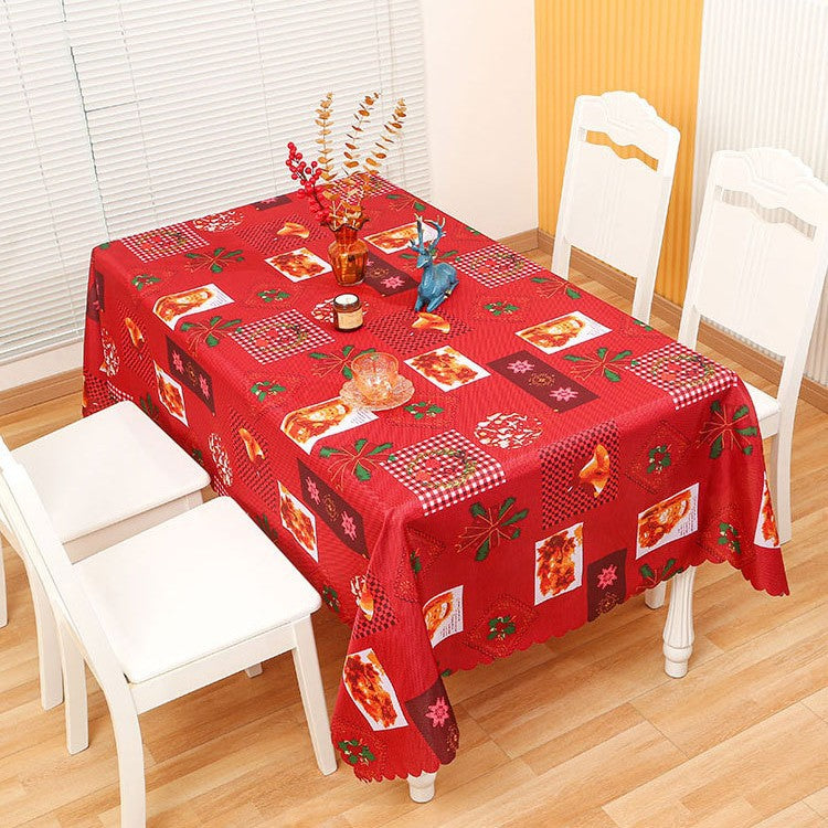Festive Christmas Tablecloth Bowlift