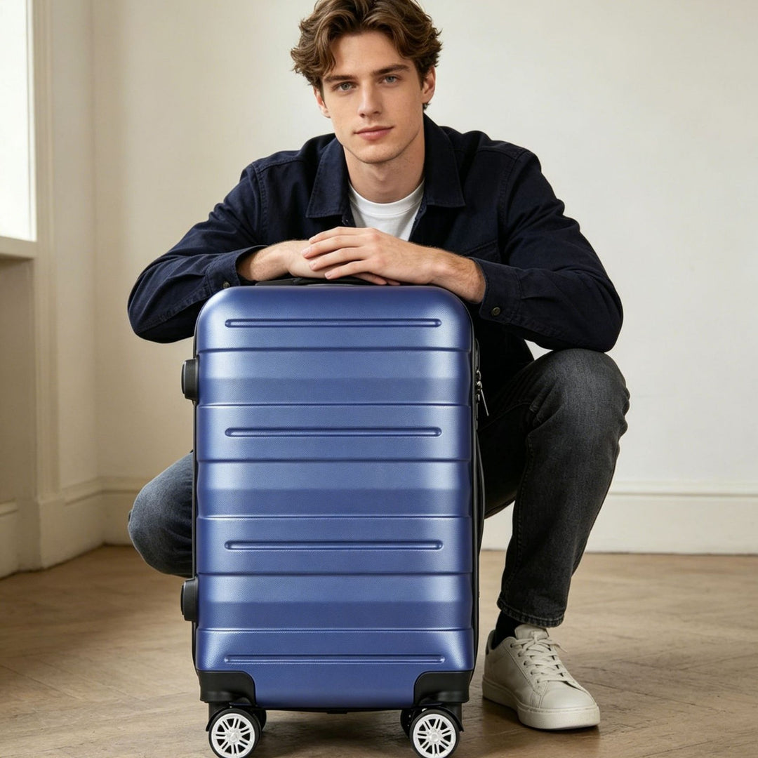 Unisex Durable Hard-shell Carry-on Luggage Bowlift