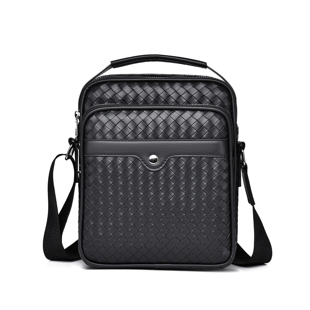 Stylish and Practical Briefcase with Braided Design Bowlift