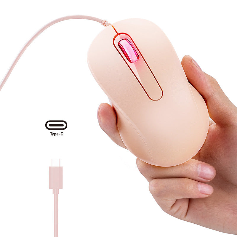 Ergonomic Wired Gaming Mouse Bowlift