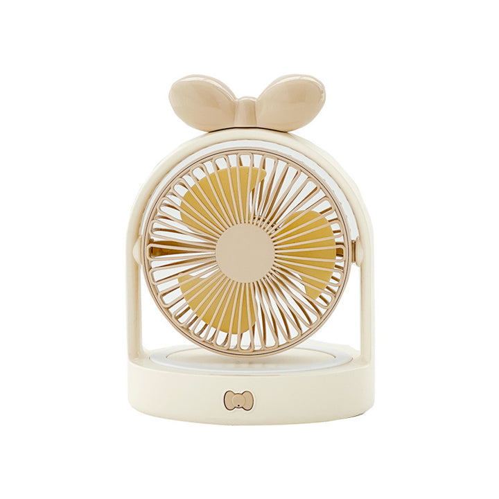 Compact table fan in creative design Bowlift
