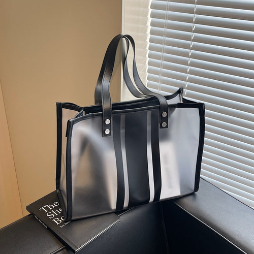 Stylish Clear Utility Tote Bowlift