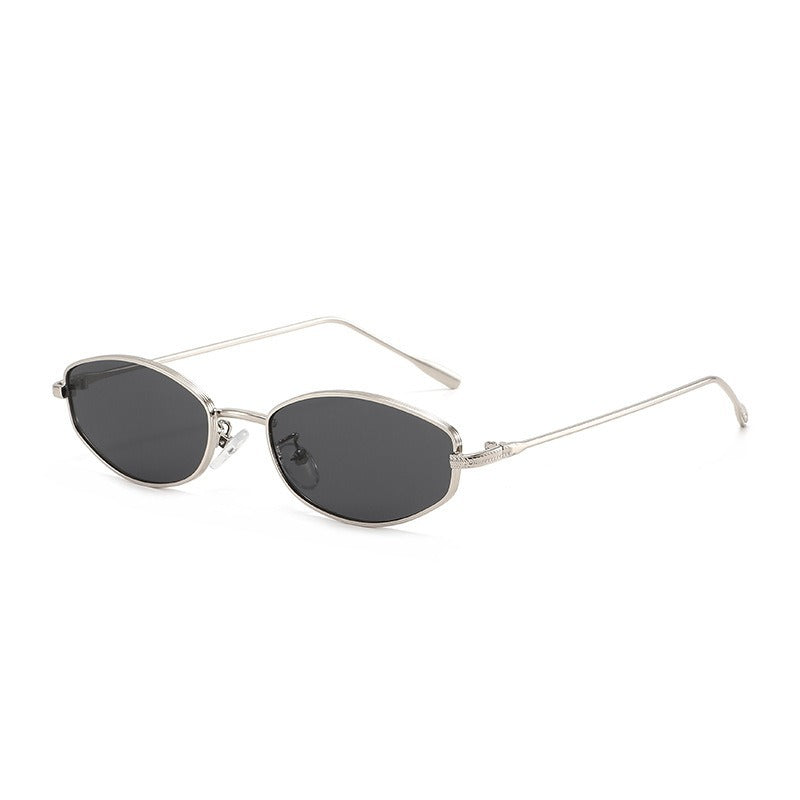 Ladies' fashionable sunglasses in minimalist oval design Bowlift