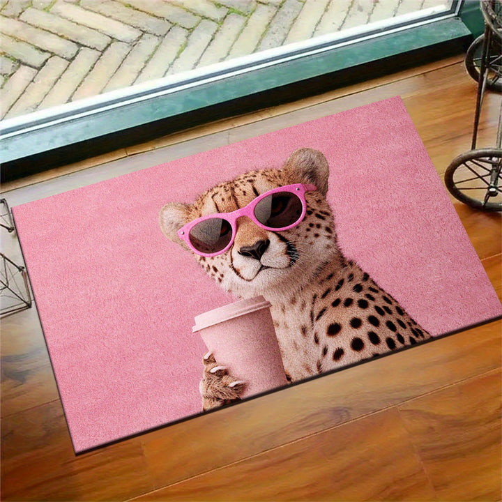 Cat-Themed Decorative Doormat Bowlift