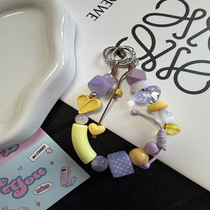 Creative Beaded Keychain Bowlift