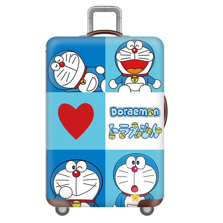 Unisex Hard Shell Suitcase with Fun Cartoon Design Bowlift