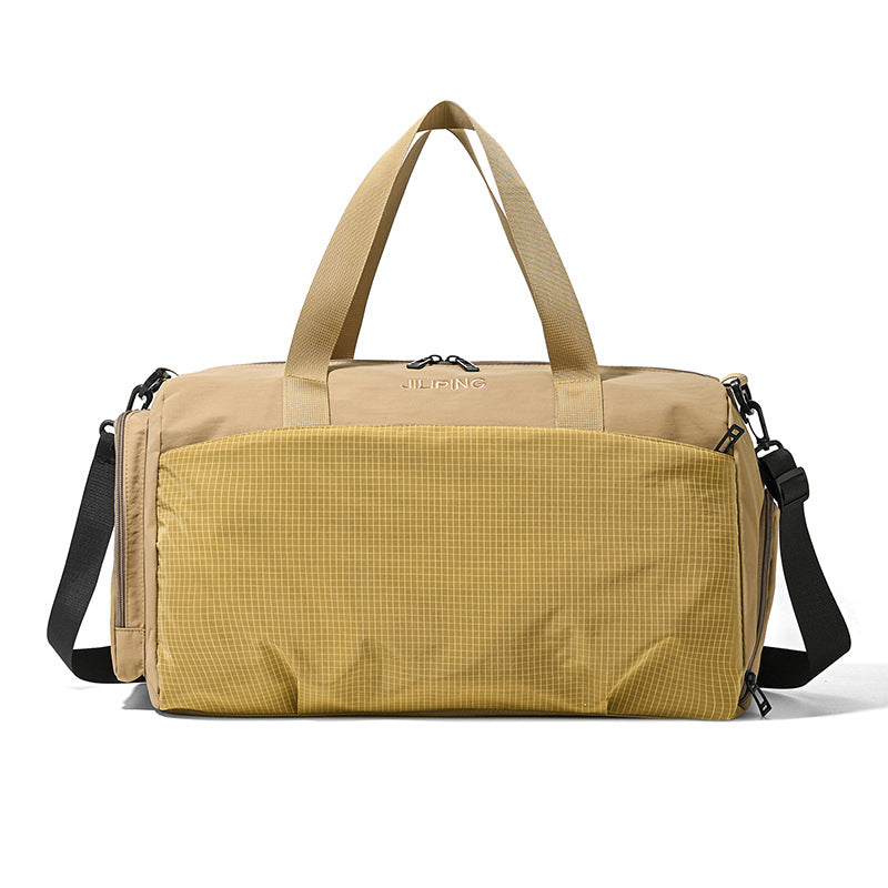 Sporty Travel Bag with Spacious Main Compartment and Removable Shoulder Strap Bowlift