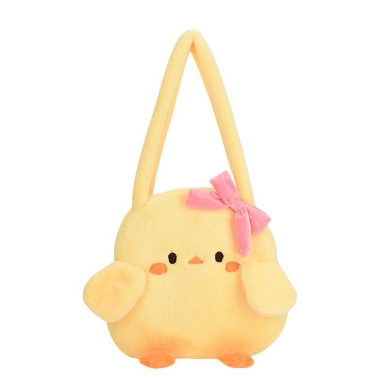 Cozy plush handbag in chicken design Bowlift