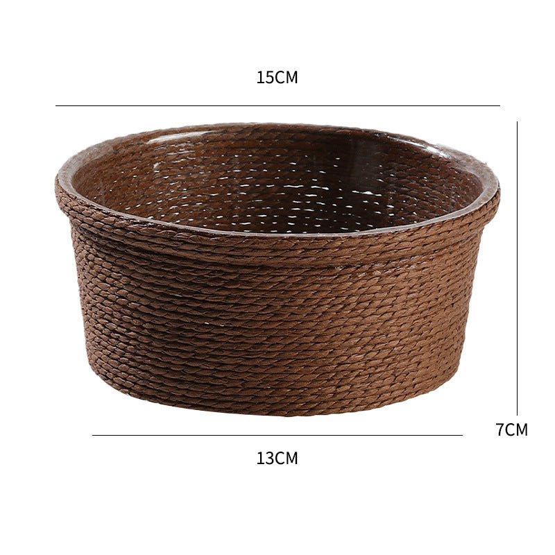 Decorative Woven Planter Bowlift