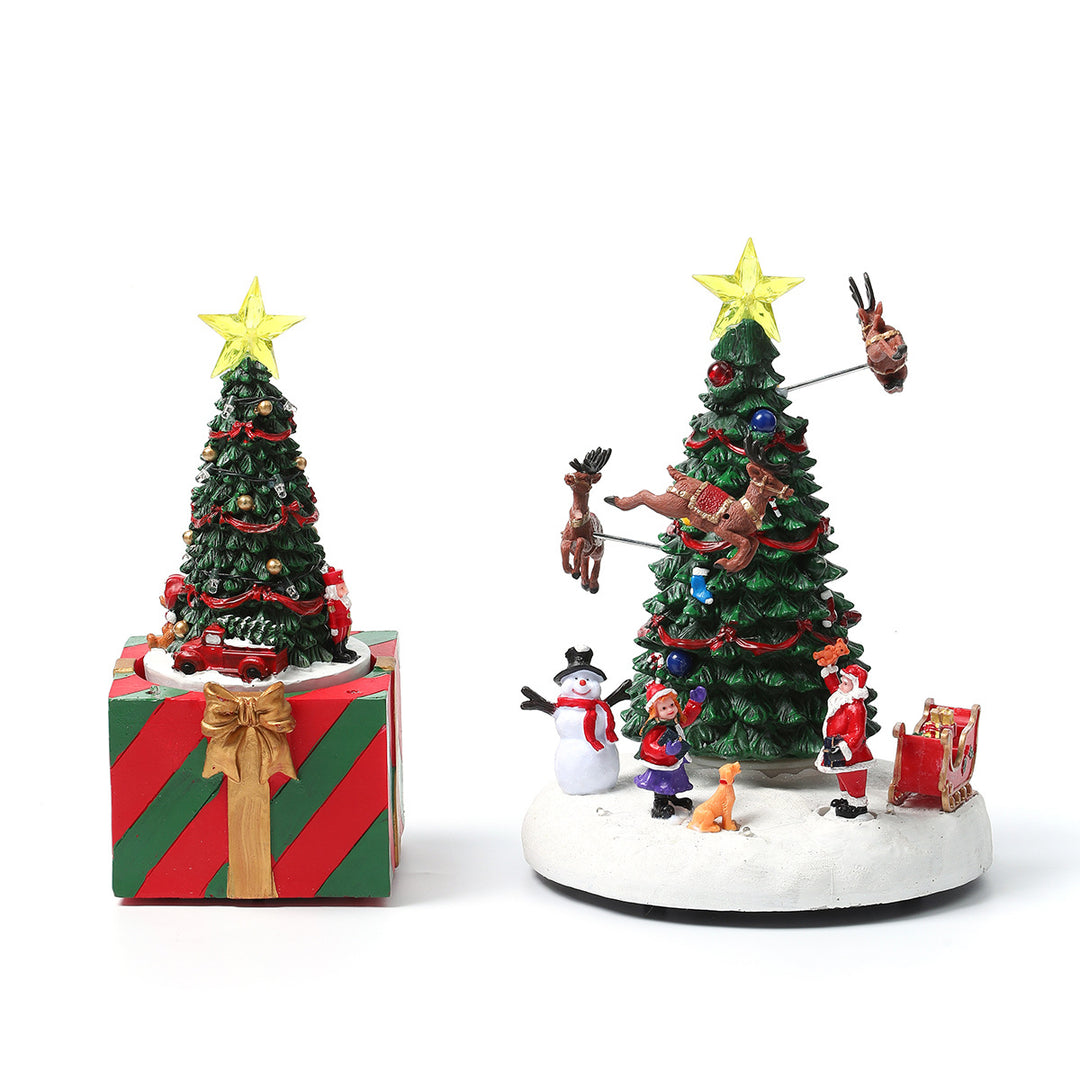 Decorative Christmas Tree Music Box Bowlift