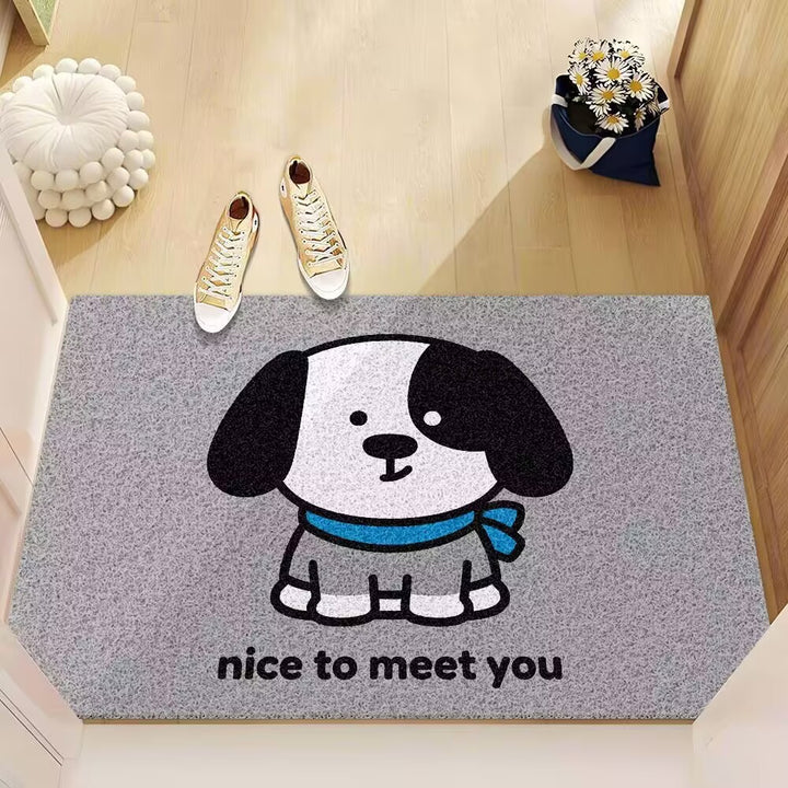 Dog-Themed Welcome Mat
