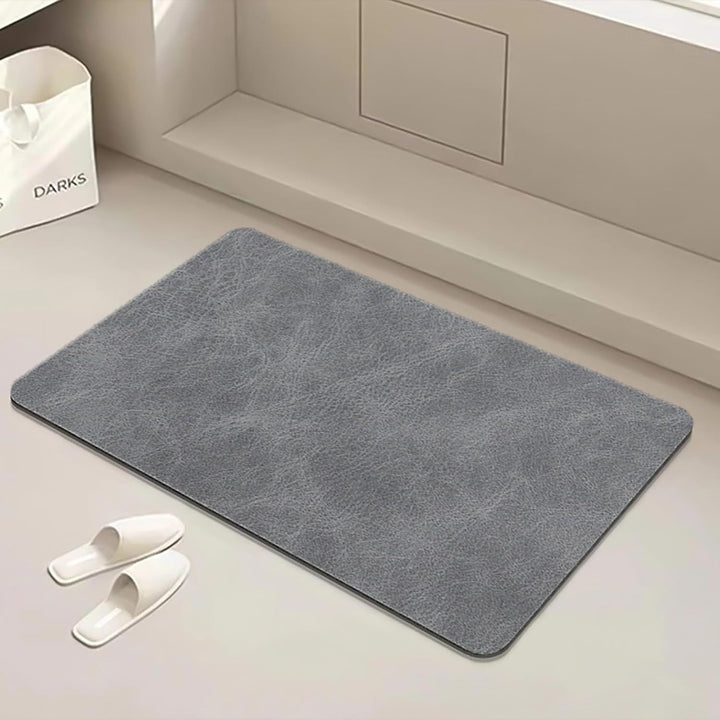 Modern Textured Bath Mat Bowlift