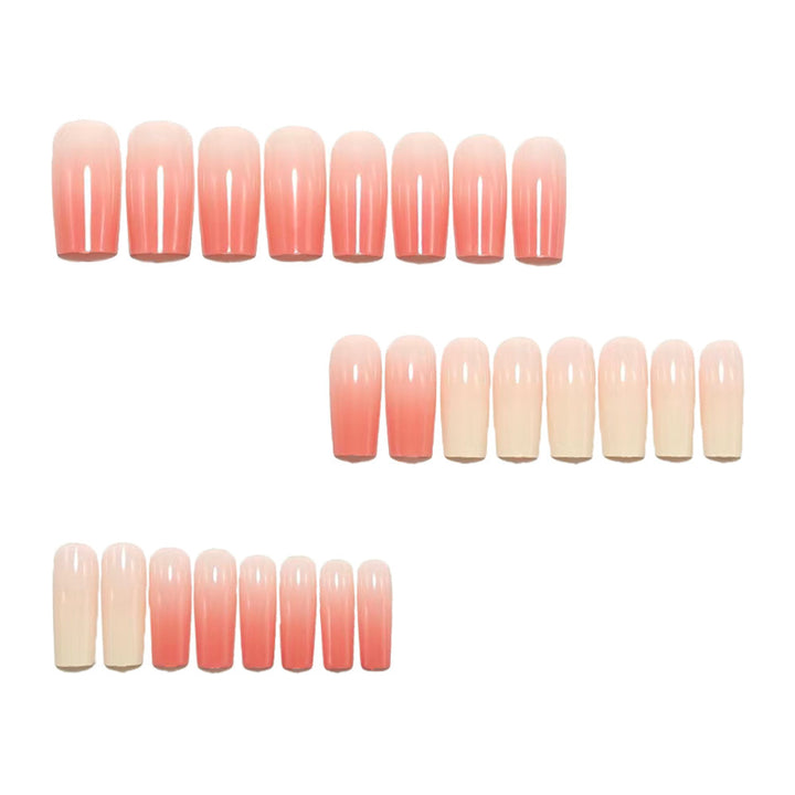 Artificial nails with elegant color effect Bowlift