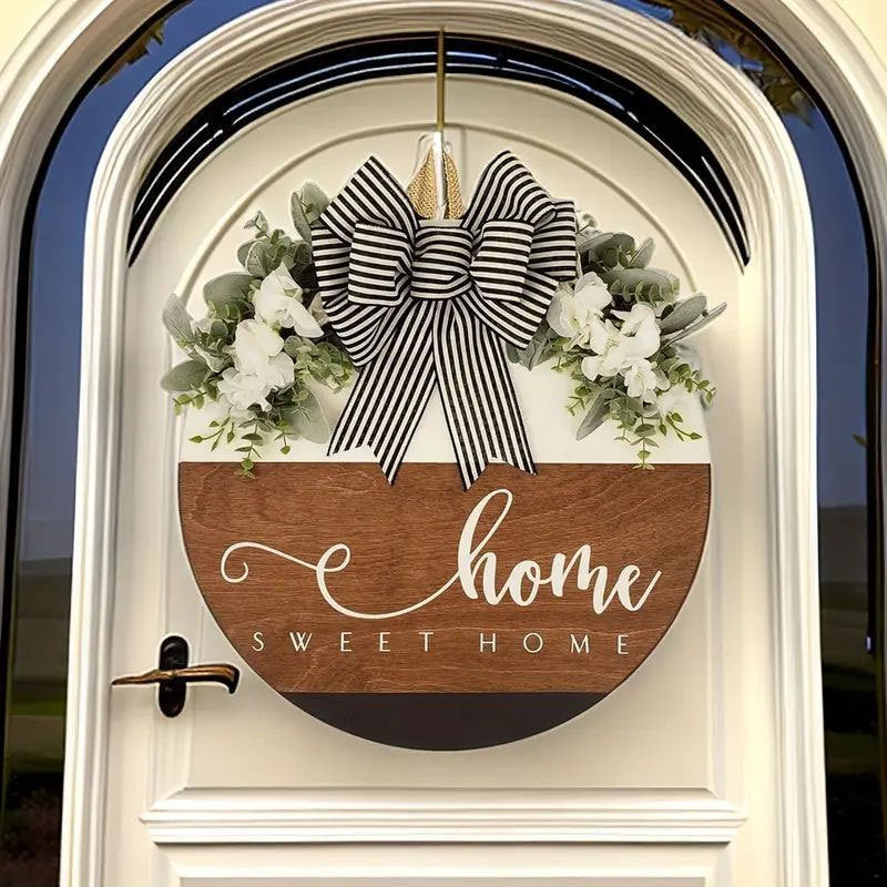 Decorative Wooden Wall Sign with