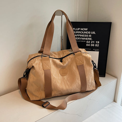 Soft-Touch Travel Duffle Bag Bowlift
