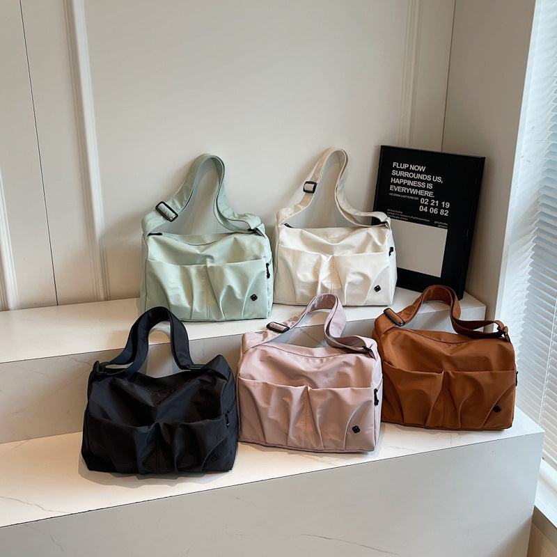 Stylish Multi-Compartment Shoulder Bag Bowlift