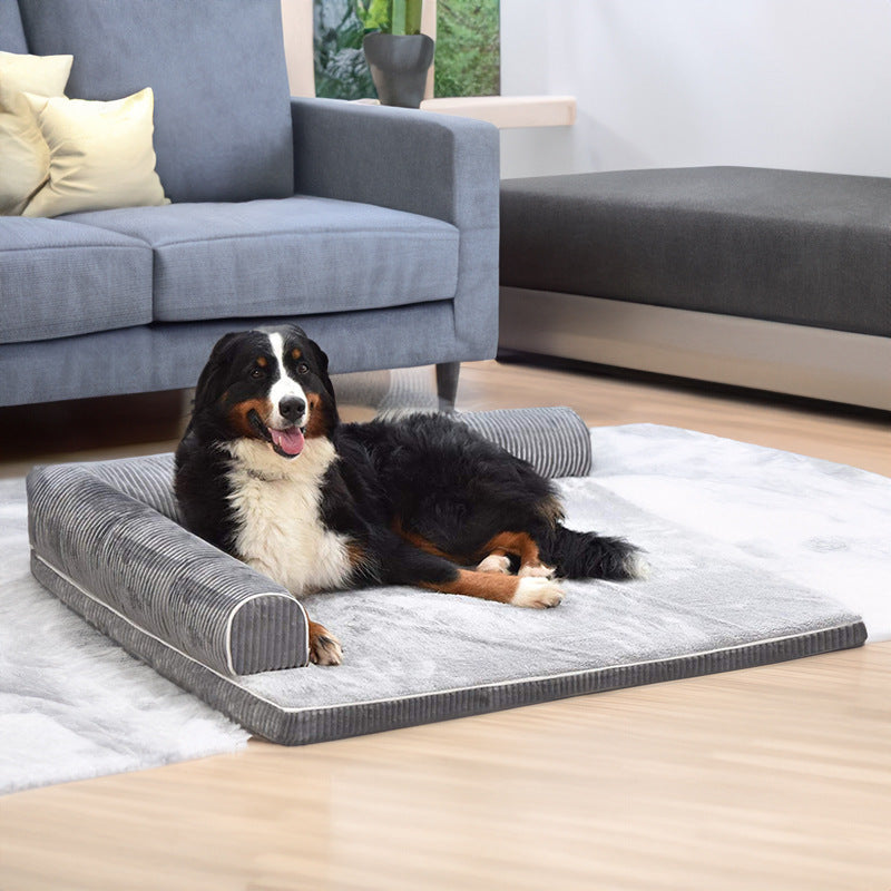 Orthopedic Bolstered Dog Bed