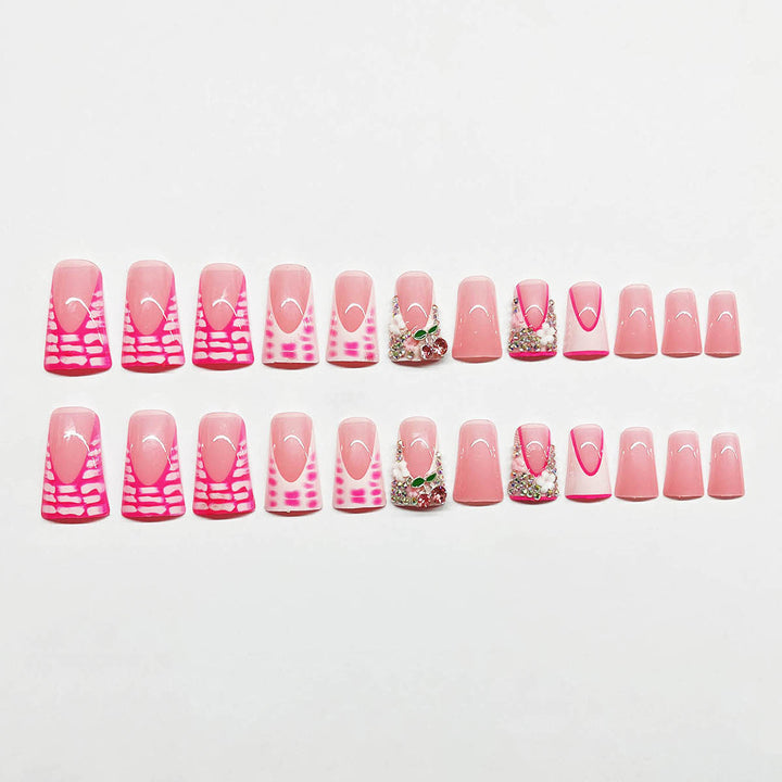 Decorative Artful Press-On Nails Bowlift