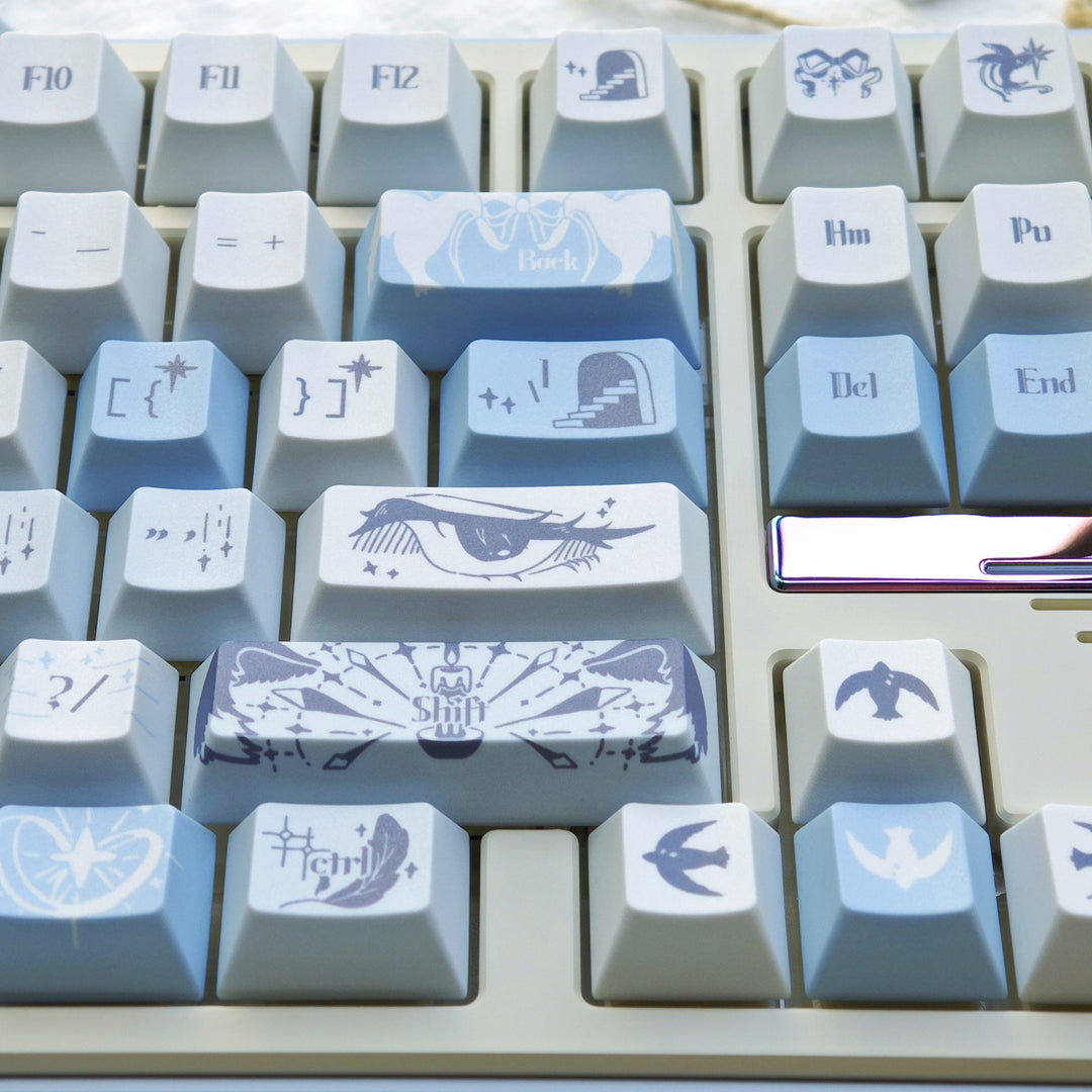 Aesthetic Mechanical Keycap Set Bowlift