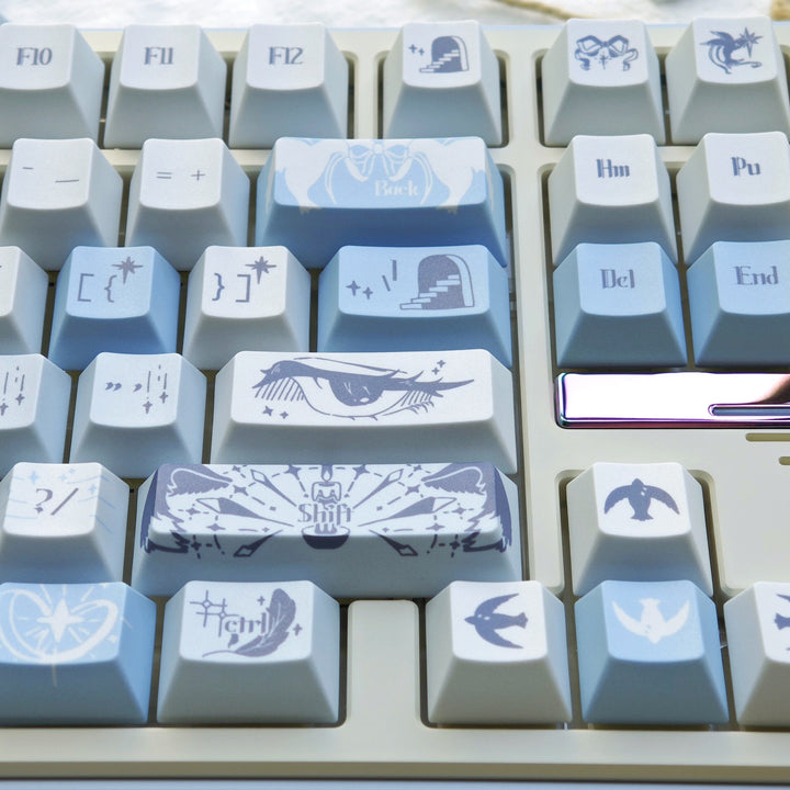 Aesthetic Mechanical Keycap Set Bowlift