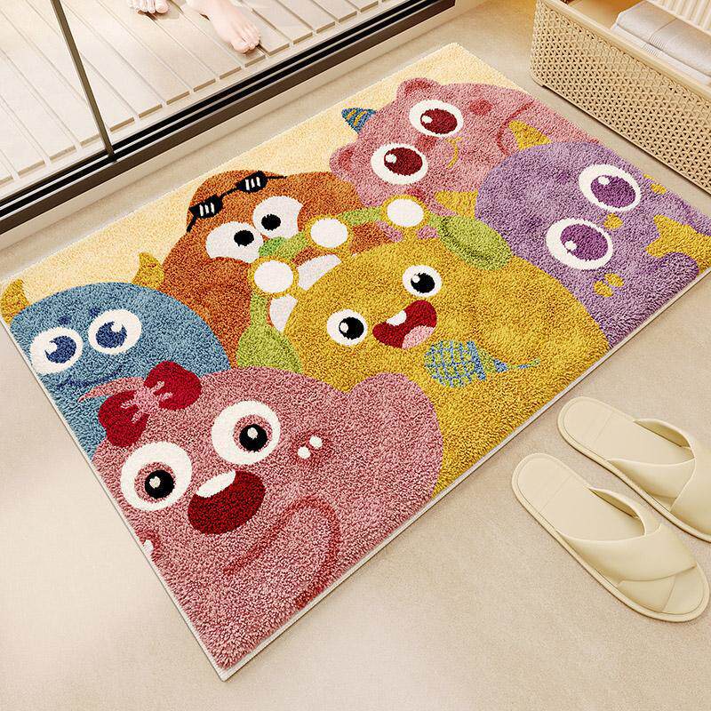 Fun Monster-Themed Bathroom Mat Bowlift