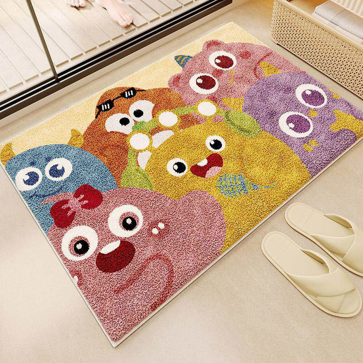 Fun Monster-Themed Bathroom Mat Bowlift