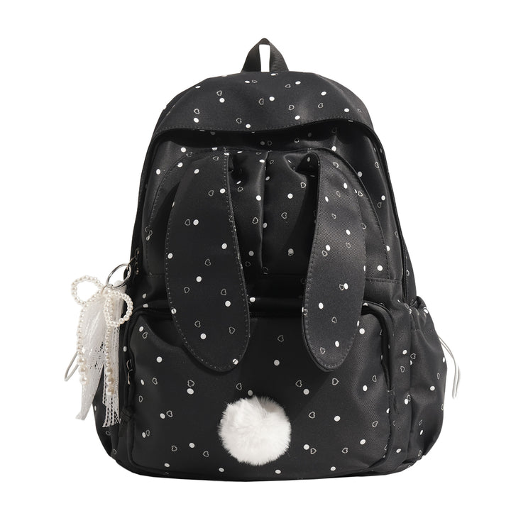 Kids' Cute Bunny-Design School Backpack Bowlift