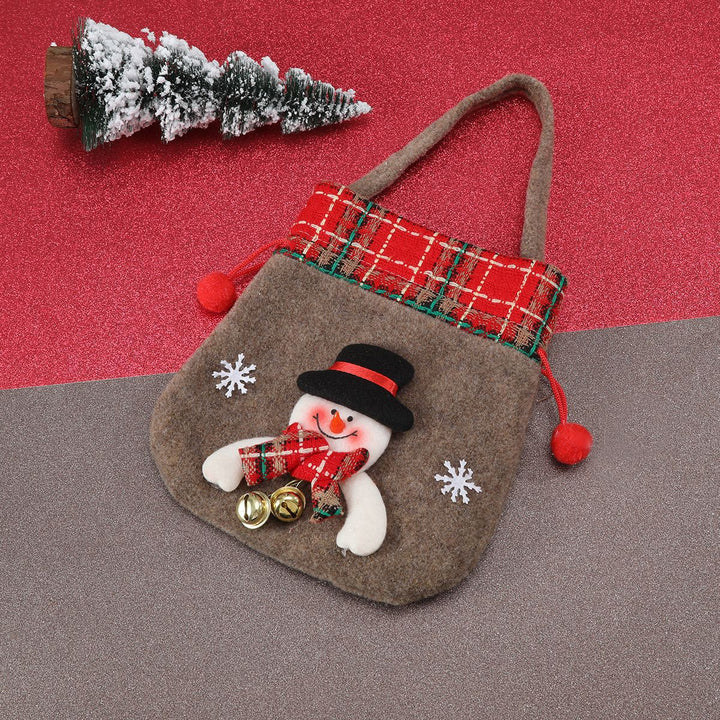 Festive Felt Santa Bag Bowlift